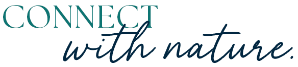 Connect with nature.