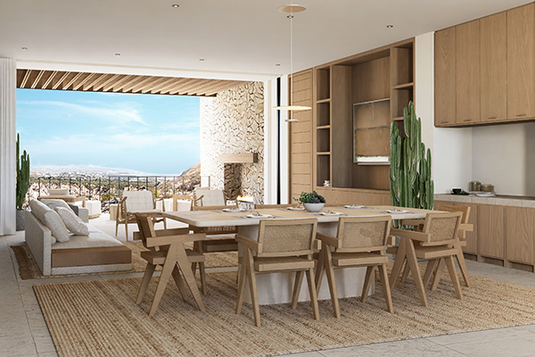 Rendering of El Valle interior