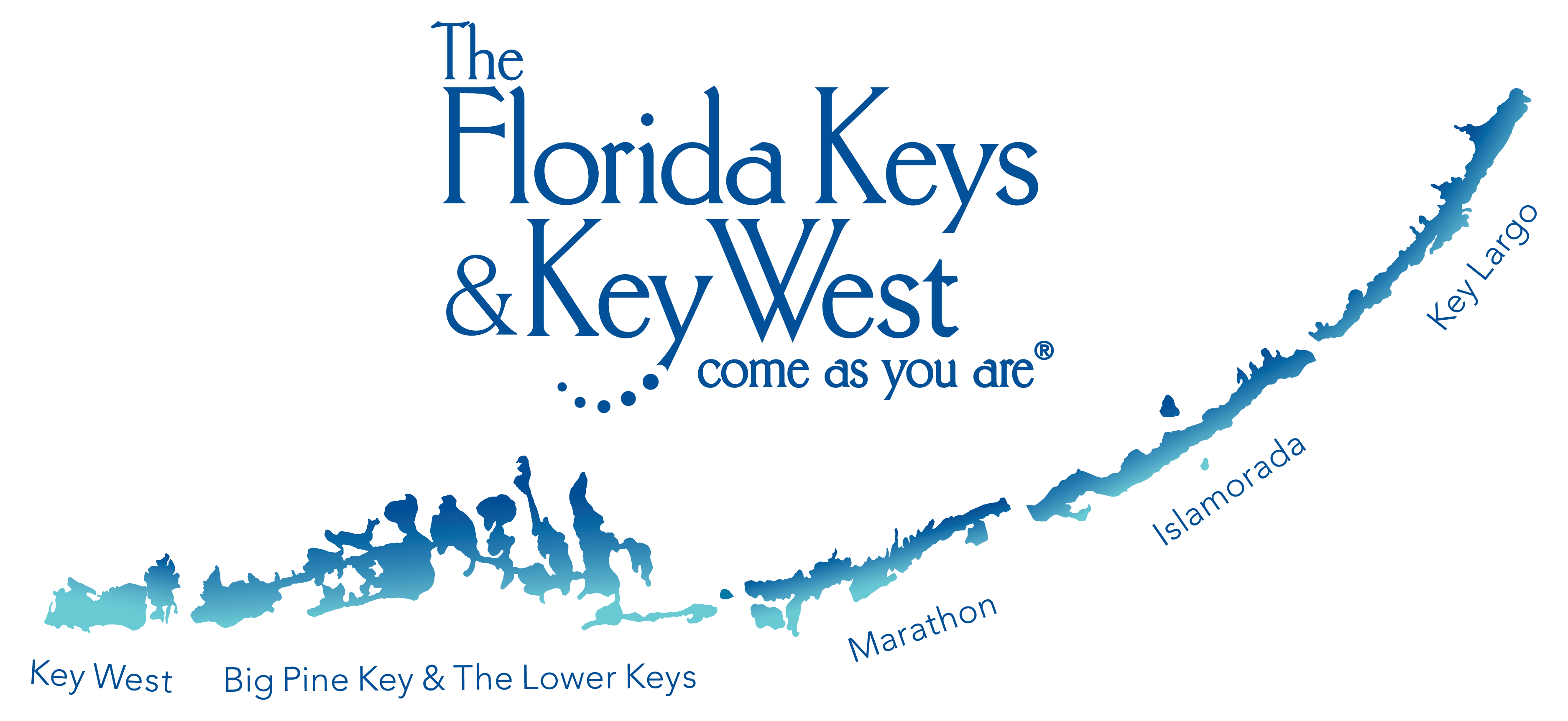 The Florida Keys & Key West map
