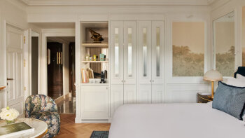 Deluxe Guest room, 1 King, Courtyard view, at The Palace, a Luxury Collection Hotel, Madrid