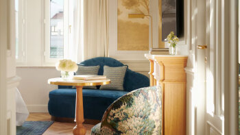 Premium Neptuno, Guest room, 2 Twin, Neptuno Fountain view, at The Palace, a Luxury Collection Hotel, Madrid