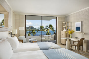 Diamond Head Oceanfront Twins, at Halekulani Hotel