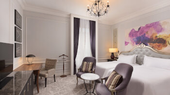 2 Twin/Single Beds, Garden View, Deluxe Guest Room, at Hotel Maria Cristina, a Luxury Collection Hotel, San Sebastian