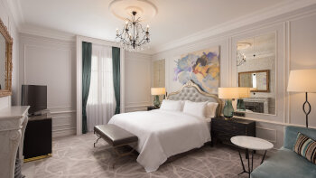 1 King Bed, Garden View, Corner, Garden Suite, at Hotel Maria Cristina, a Luxury Collection Hotel, San Sebastian