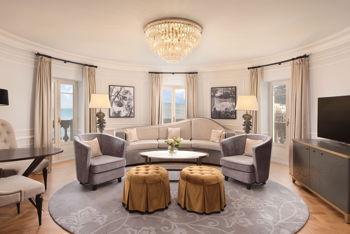 1 King Bed, River View, Top Floor, Maria Cristina Royal Suite, at Hotel Maria Cristina, a Luxury Collection Hotel, San Sebastian