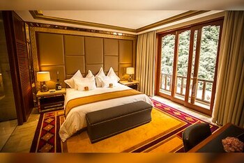 Imperial Suite with river view, at Sumaq Machu Picchu Hotel