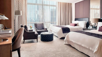 2 Queen Beds, Butler Service, Grand Deluxe Guest Room, at The St. Regis Mexico City