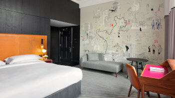 1 King Bed Deluxe, at Andaz London Liverpool Street