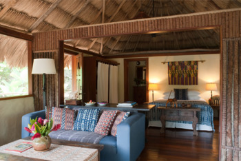 Honeymoon Cabana, at Blancaneaux Lodge