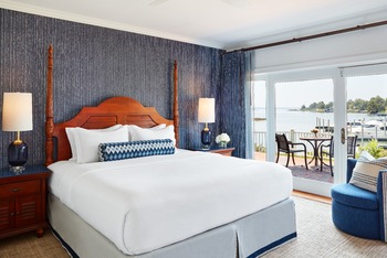 Vista Suite with Private Balcony, at The Tides Inn