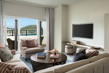 Club Executive Suite King, Club level, 1 Bedroom Executive Suite, 1 King, Sofa bed, Balcony, at The Ritz-Carlton, St. Thomas