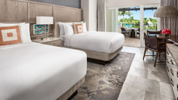 Resort View Double Queen, Guest room, 2 Queen, Balcony, at The Ritz-Carlton, St. Thomas