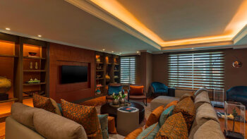 1 King Bed, Club Lounge Access, High Floor - 9th and above, Presidential Suite, at The Ritz-Carlton, Santiago