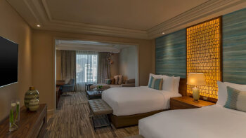 2 Queen Beds, Junior Suite, at The Ritz-Carlton, Santiago