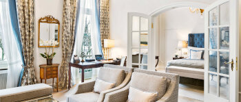 Deluxe Lake View Suite, at Fairmont Hotel Vier Jahreszeiten