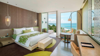 1 King Bed, Ocean Facing, Resort View, Spectacular Guest Room, at W Bali, Seminyak
