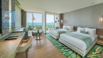 2 Queen Beds, Ocean Facing, Resort View, Spectacular Guest Room, at W Bali, Seminyak