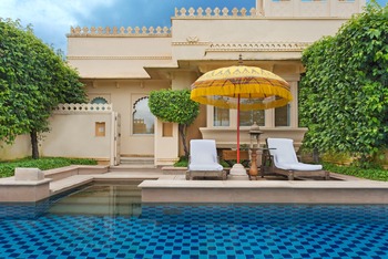 Premier Garden View Room with Semi Private Pool, at The Oberoi Udaivilas, Udaipur