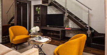 Junior Suite with View, at NH Collection Madrid Palacio de Tepa