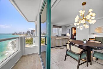 Commodore Ocean Front 2 Bedroom Suite, at Condado Vanderbilt Hotel