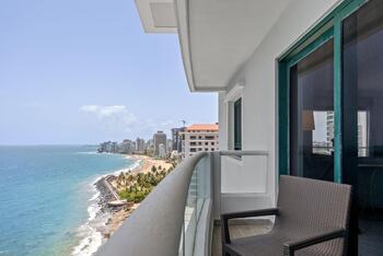 Commodore Ocean Front 1 Bedroom Suite, at Condado Vanderbilt Hotel