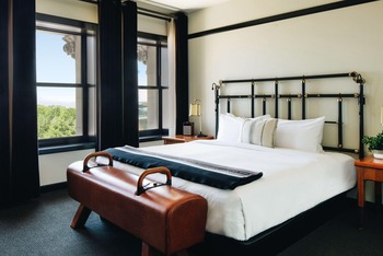 1 King Bed with Millennium Park View, at Chicago Athletic Association Hotel