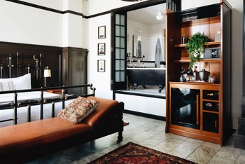 1 King Bed Founders Room, at Chicago Athletic Association Hotel