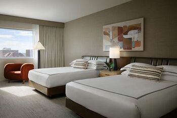 ADA Accessible, 2 Queen Mobility Accessible Tub, at Kimpton Hotel Palomar Phoenix