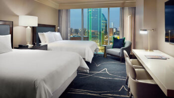 Premier Room, Two Queen Beds, at Omni Dallas Hotel