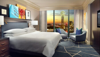 Executive Suite - One Bedroom, at Omni Dallas Hotel