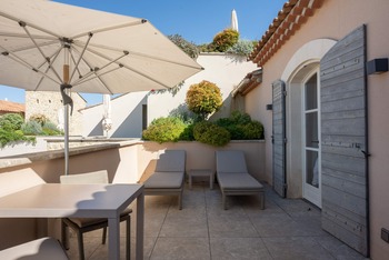 Junior Suite Terrace View, at Coquillade Provence