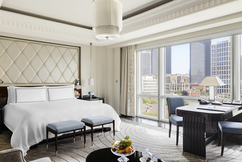 Deluxe Garden Room: 1 King Bed, at The Peninsula Shanghai