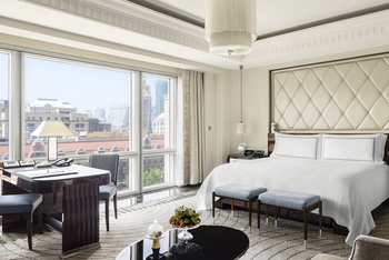 Deluxe Room: 1 King Bed, at The Peninsula Shanghai