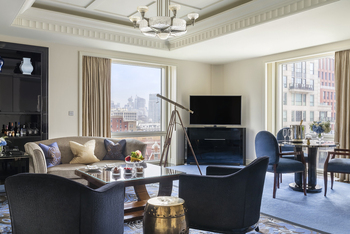 Grand Deluxe Suite: 1 King Bed, at The Peninsula Shanghai
