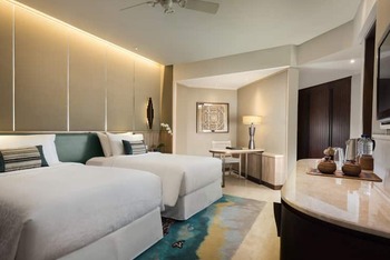 Deluxe Twin Pool View, at Conrad Bali