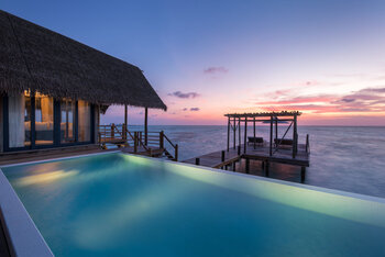 Two-bedroom Pool Villas: Two-Bedroom COMO Sunset Villa, at COMO Cocoa Island, The Maldives