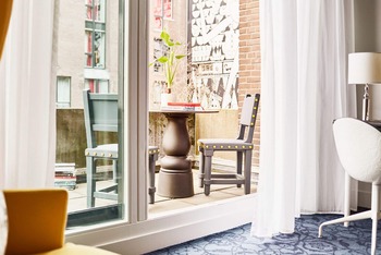 1 Queen Bed with Terrace, at Andaz Amsterdam Prinsengracht