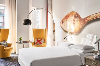 1 King Bed Garden View Deluxe, at Andaz Amsterdam Prinsengracht
