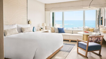 Panorama, Guest room, 1 King, Sea view, at Hotel Arts Barcelona