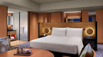 1 King Bed, Courtyard View, Deluxe Guest Room, at The Ritz-Carlton, Kyoto