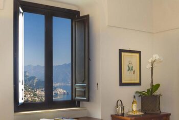 Deluxe Suite with Sea View, at Monastero Santa Rosa Hotel & Spa