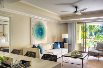 Garden View King One Bedroom Suite, at Rosewood Baha Mar