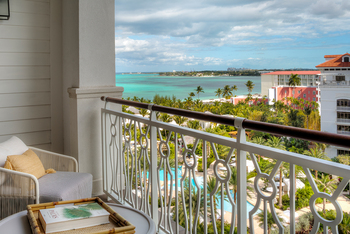 Balcony Ocean View One Bedroom Suite, at Rosewood Baha Mar