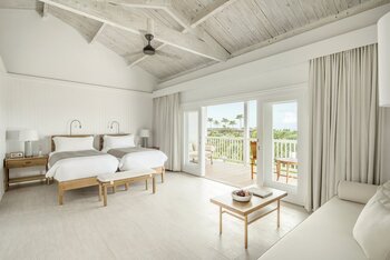 Upper Terrace Rooms: Upper Terrace Twin Room, at COMO Parrot Cay