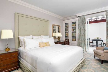Deluxe King with Patio, at Hotel Bennett Charleston