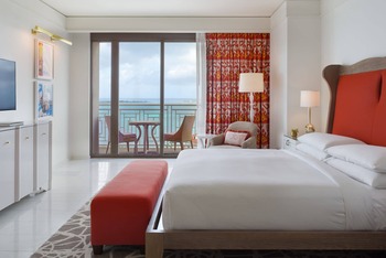One-Bedroom Ocean View Residence with One King Bed (East Tower), at Grand Hyatt Baha Mar