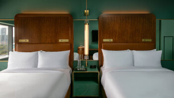 Standard Double, Guest room, 2 Queen, City view, at W Austin