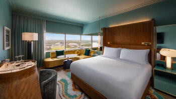 Premier King w/ Lake View, Guest room, 1 King, Lake view, at W Austin