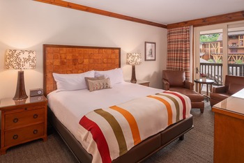 Standard Classic Guest Room, King Bed, at The Lodge at Spruce Peak