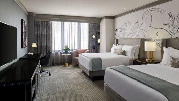 Superior 2 Queens, Guest room, 2 Queen, at The Gwen, a Luxury Collection Hotel, Michigan Avenue Chicago